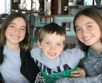 Alejandra Amarilla shares twin daughters Lola and Bella and son Matteo with her ex-husband Steve Nash.